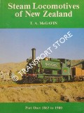 Book cover of Steam Locomotives of New Zealand by McGAVIN, T.A. McCLARE, E.J.